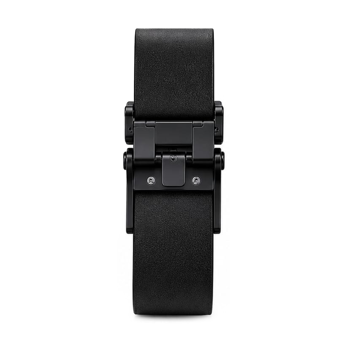 Premium Black Automatic Ratchet Leather Belt for Men(Classic Buckle)
