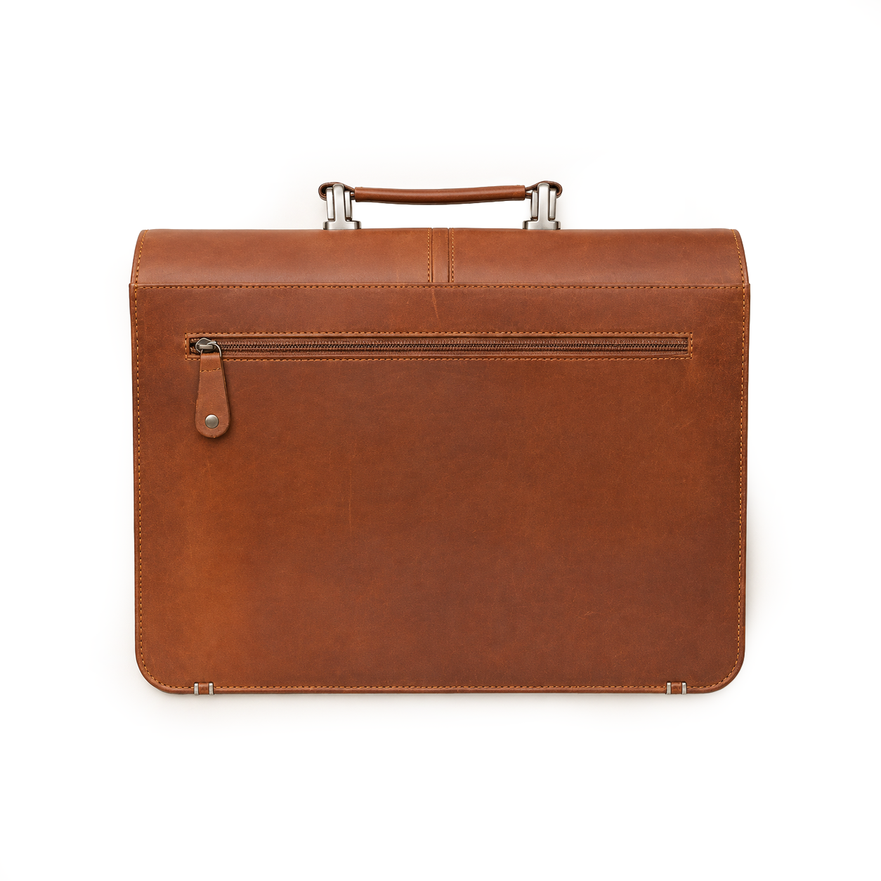Classic Brown Leather Laptop Bag (Make to order)