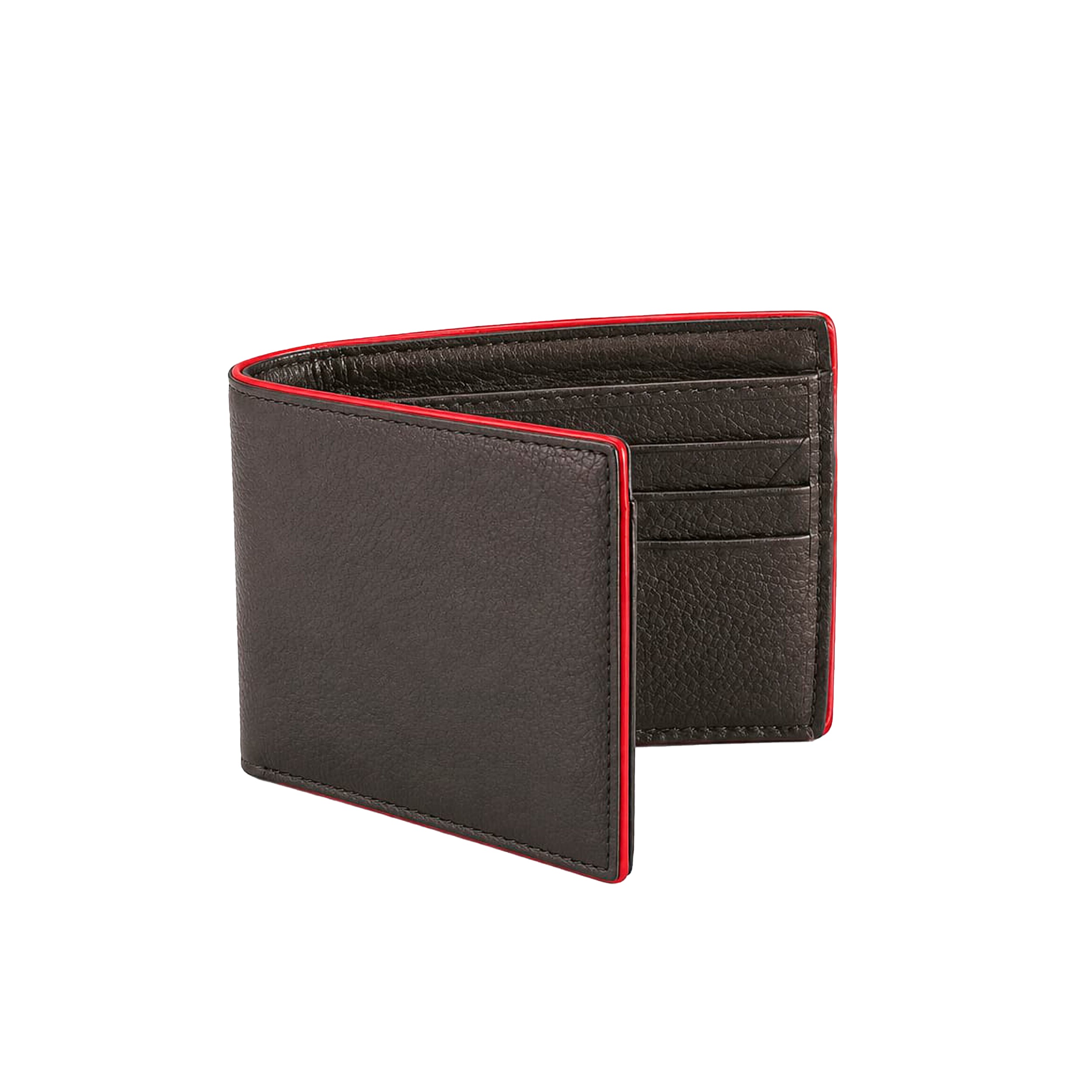 Modern Edge Leather Bifold Wallet
