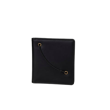 Classic Noir Leather Passport Holder