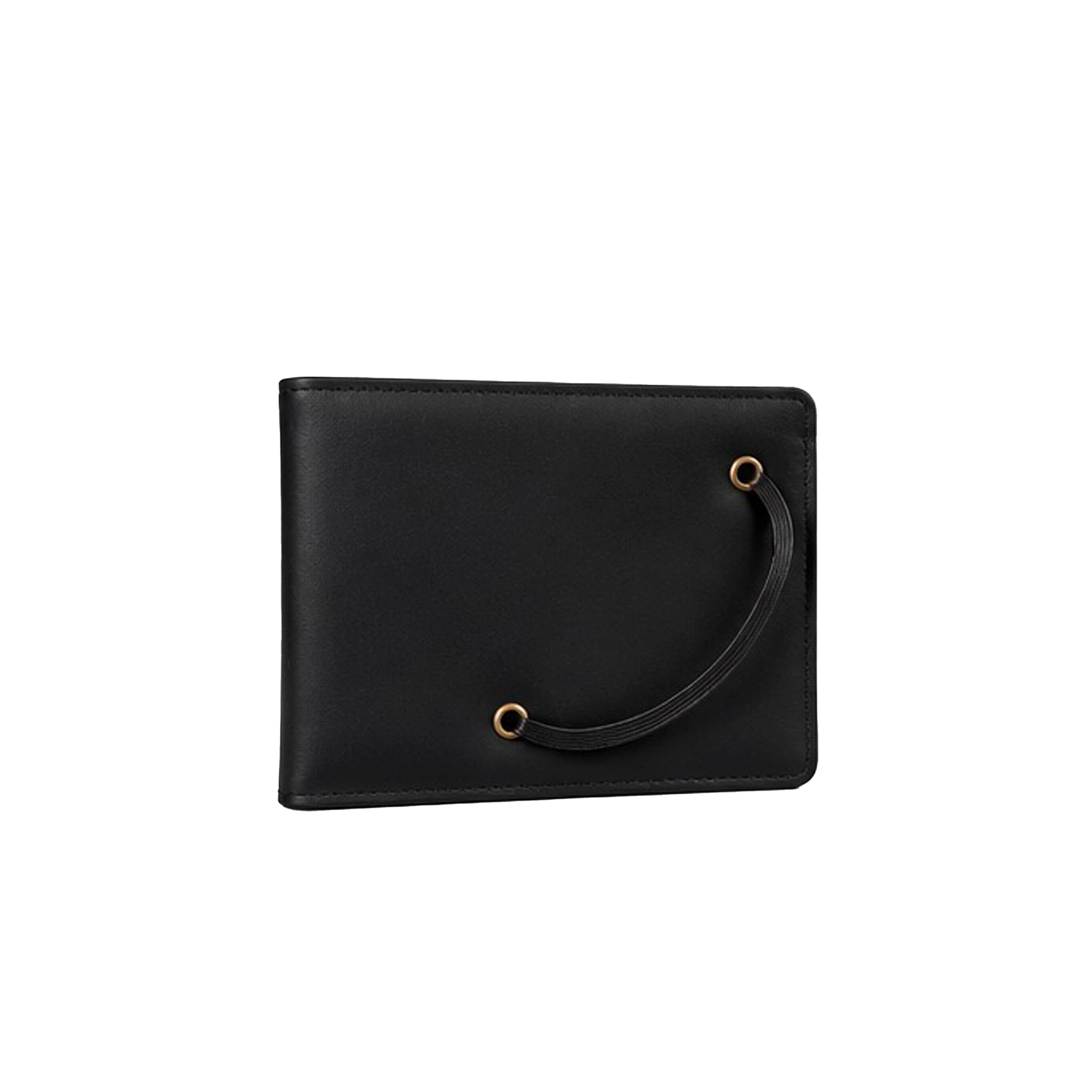 Classic Noir Leather Passport Holder