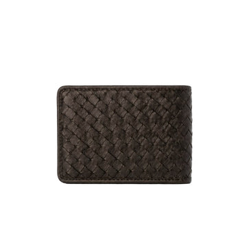 Woven Heritage Leather Wallet