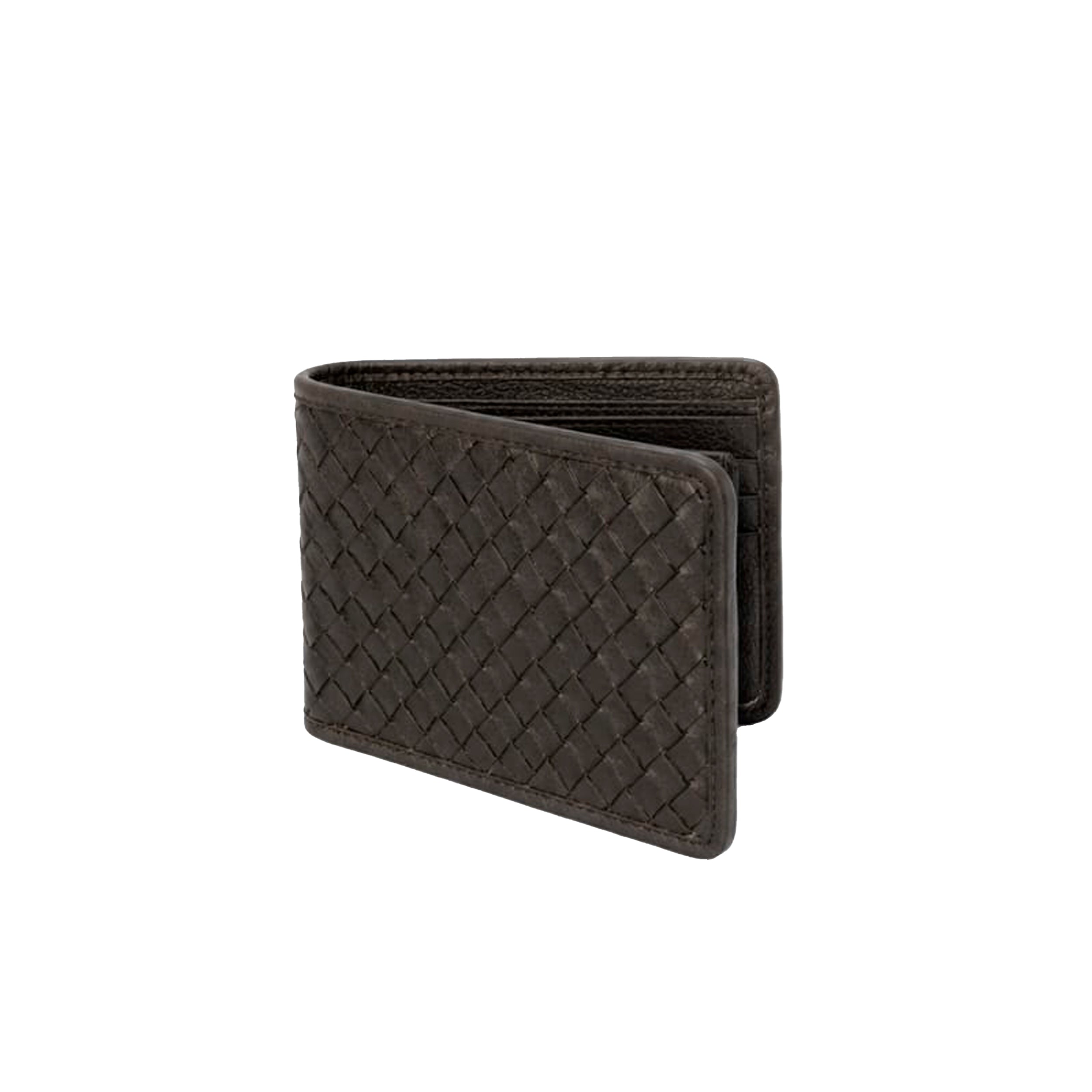 Woven Heritage Leather Wallet