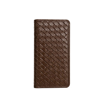 Heritage Woven Travel Leather Wallet