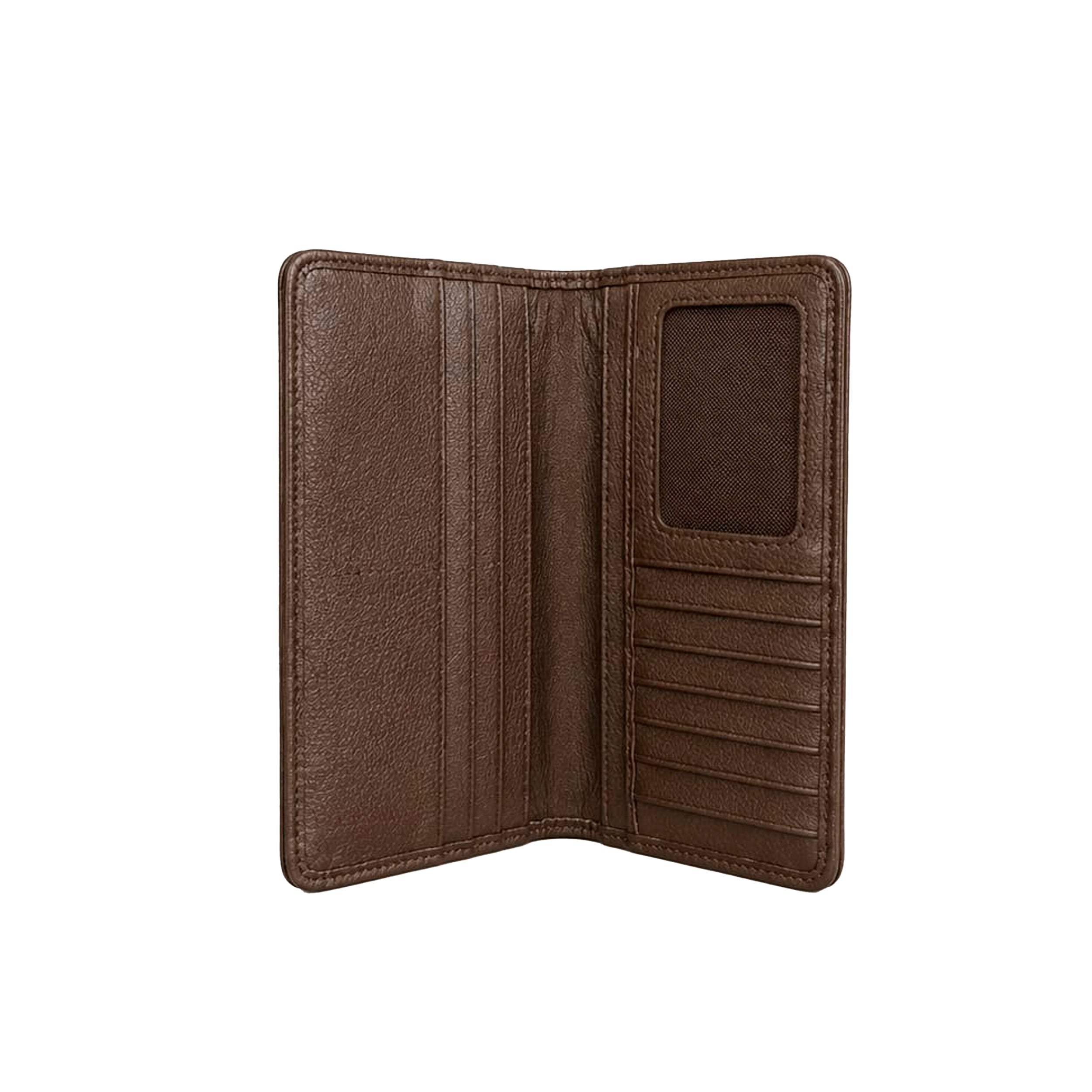 Heritage Woven Travel Leather Wallet