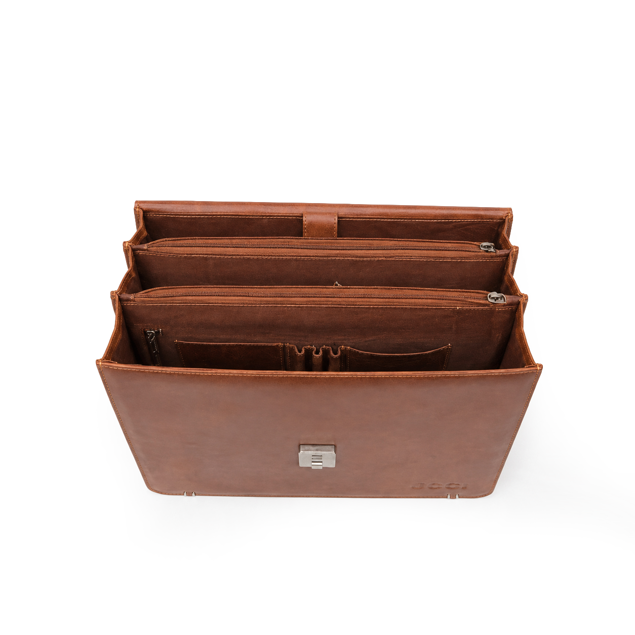 Classic Brown Leather Laptop Bag (Make to order)