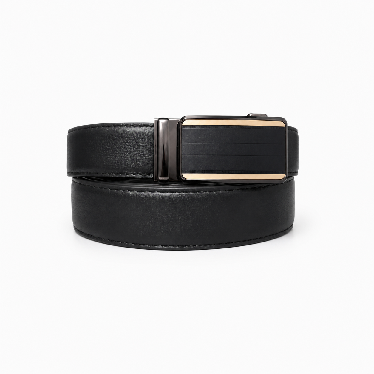 Executive Auto-Lock Leather Belt