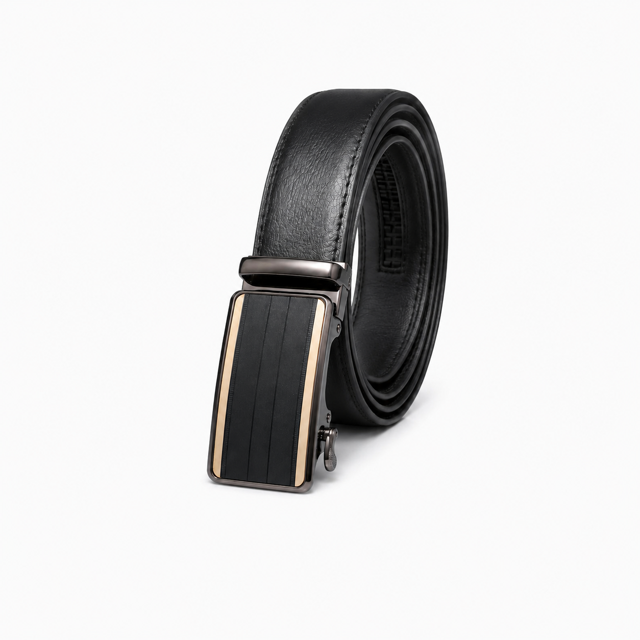 Executive Auto-Lock Leather Belt