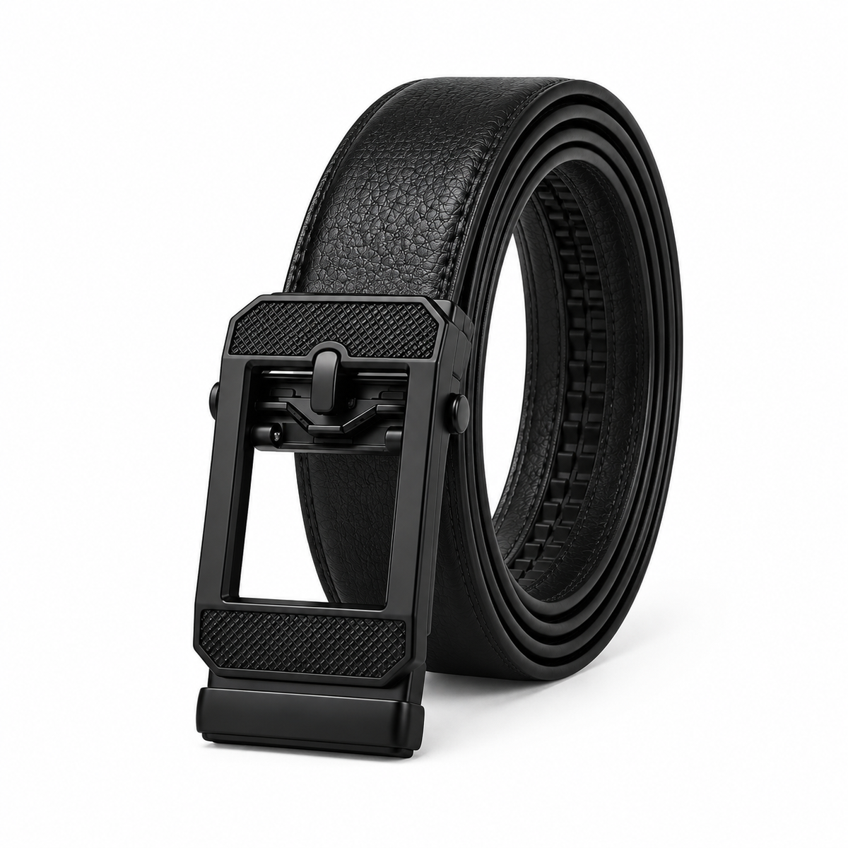 Premium Synthetic Leather Automatic Buckle Belt