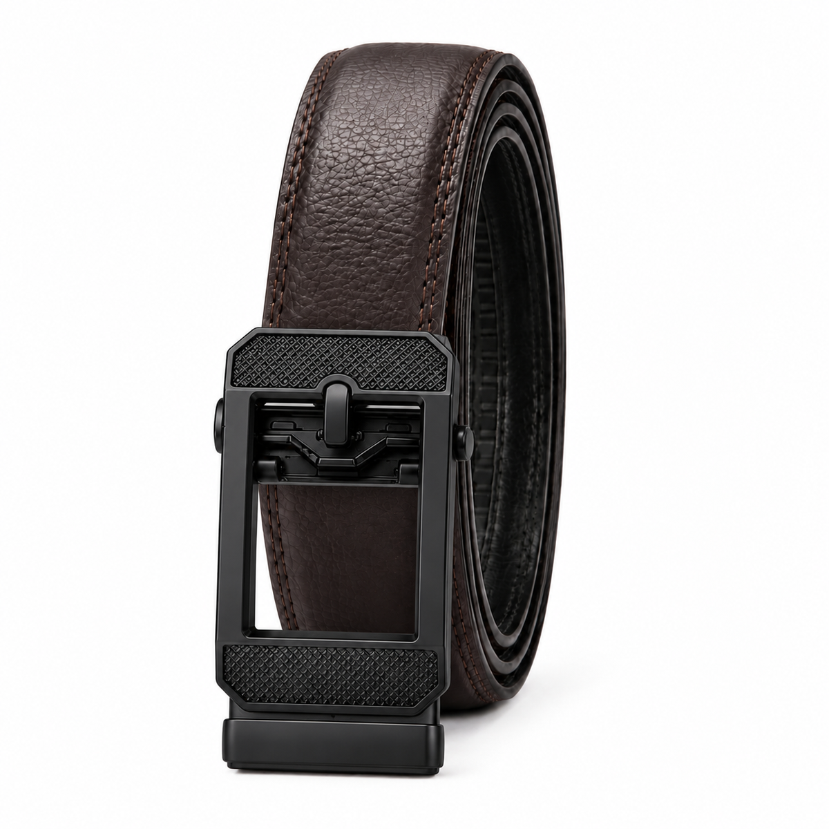 Premium Synthetic Leather Automatic Buckle Belt