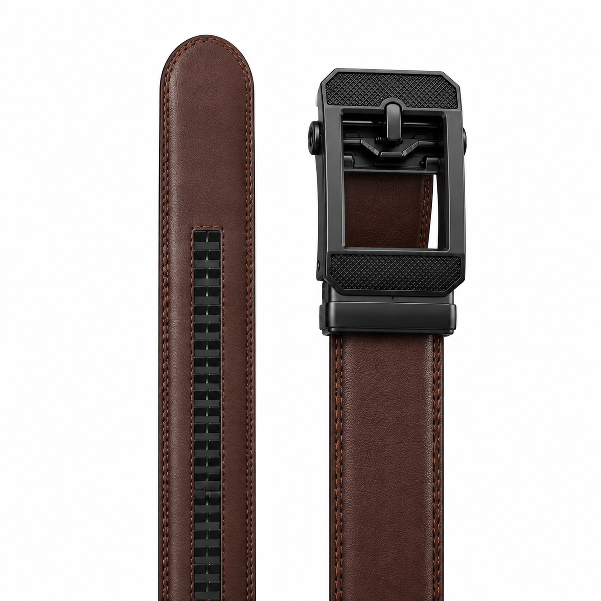 Leather Tide™ Trending Auto Lock Belt – 100% Pure Cow Leather