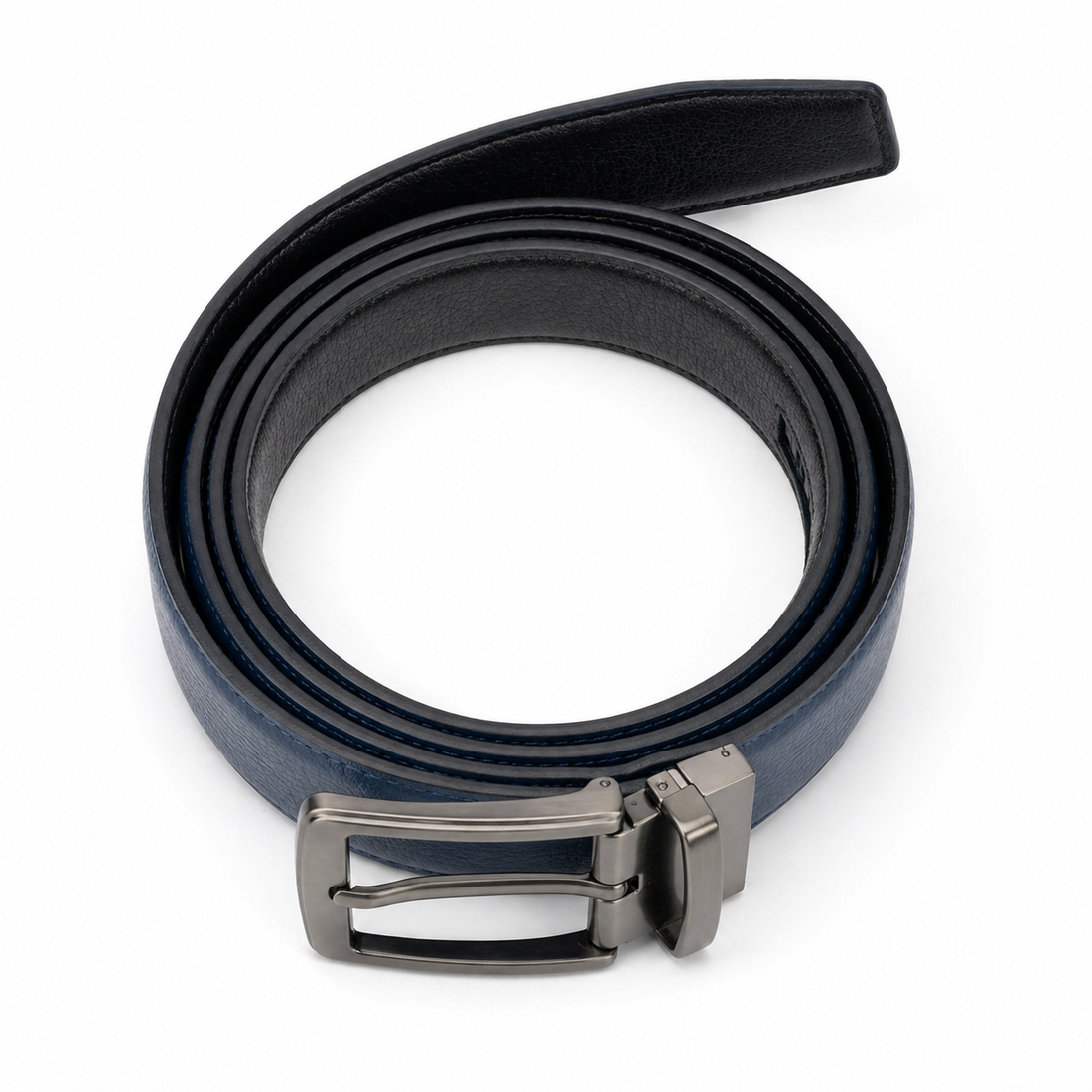 Leather Tide™ 2 in 1 – 100% Pure Cow Leather (Deep Navy Blue)