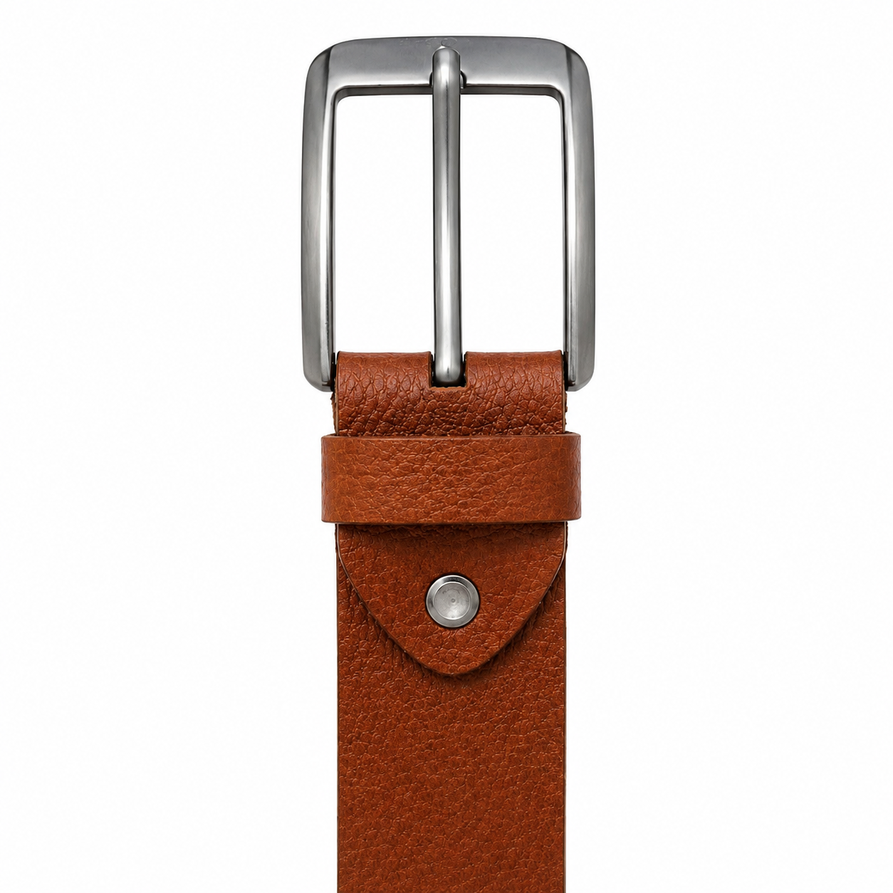 Full Grain 100% Pure Buffalo Leather Belt - No Peeling or Cracking - Best For Jeans- Crocuffalo Brown