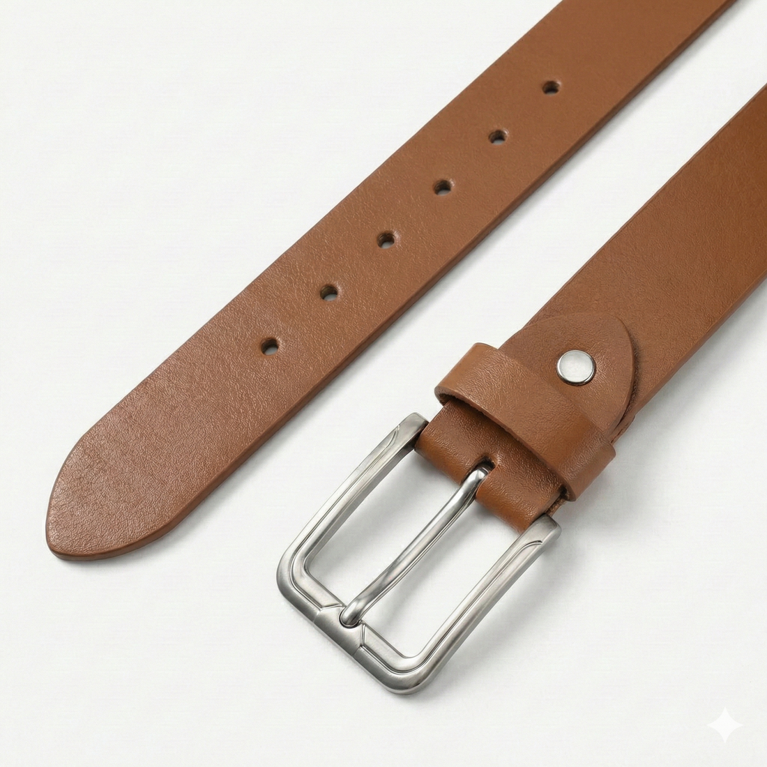 Full Grain 100%  Pure Leather Belt -  No Peeling or Cracking - Best For Jeans- Mustard