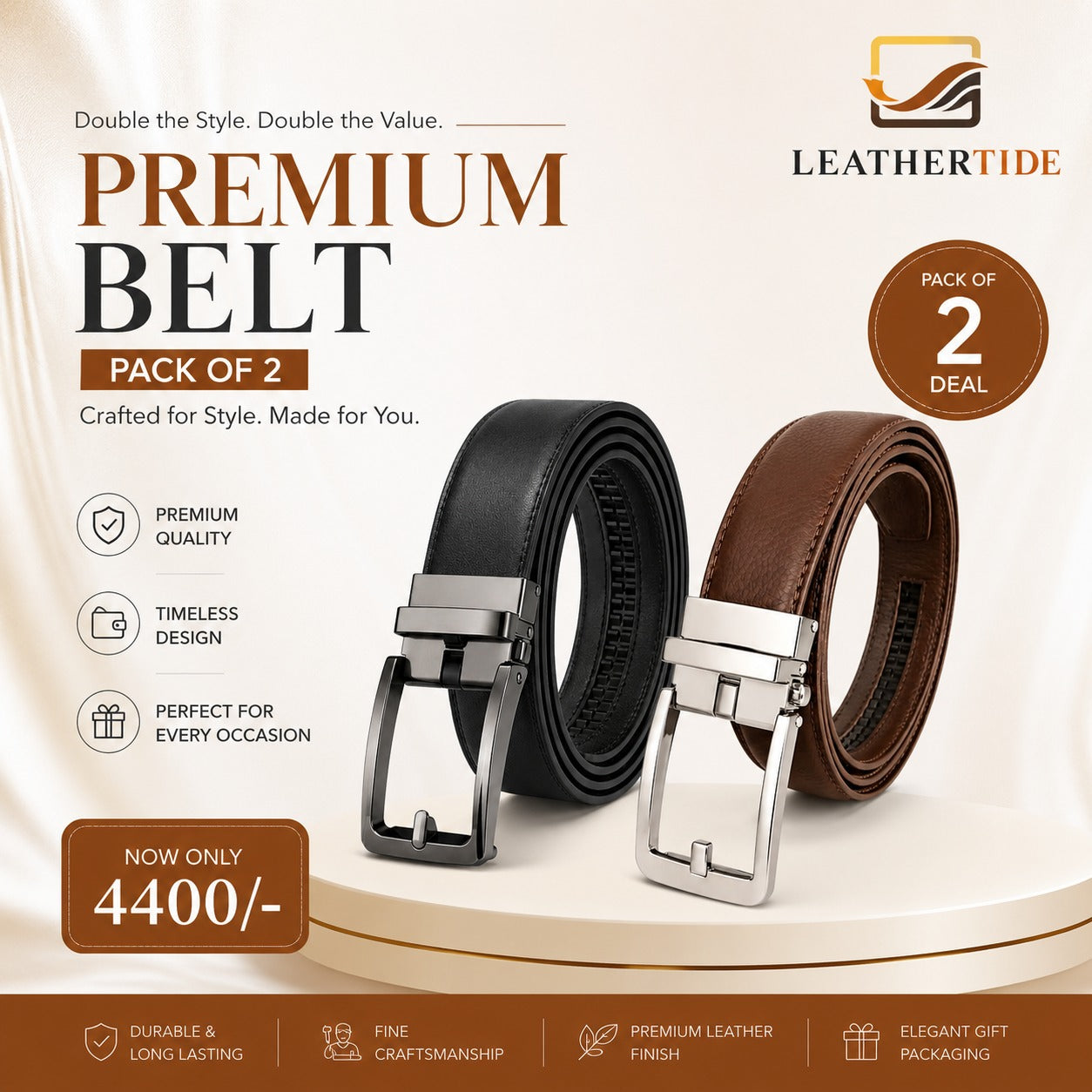 Leather Tide™ Pack of 2 Deal